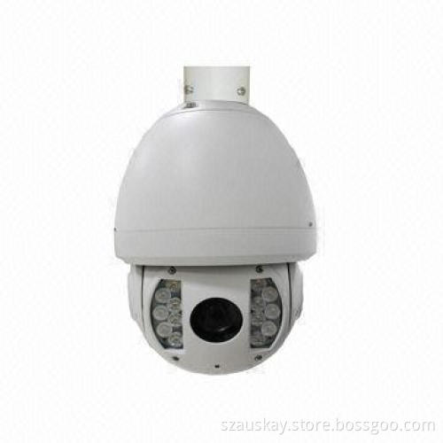 IR speed dome cameras, 1/3-inch Snoy CCD and 2 megapixels, night vision and 80 IR distance